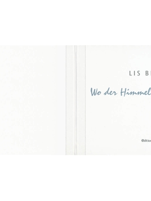 Umschlag: Lis Blunier - Wo der Himmel die Erde berührt